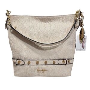 $108 JESSICA SIMPSON NESSA‎ OVERSIZED BUCKET SHOULDER TOTE SATCHEL PURSE NWT